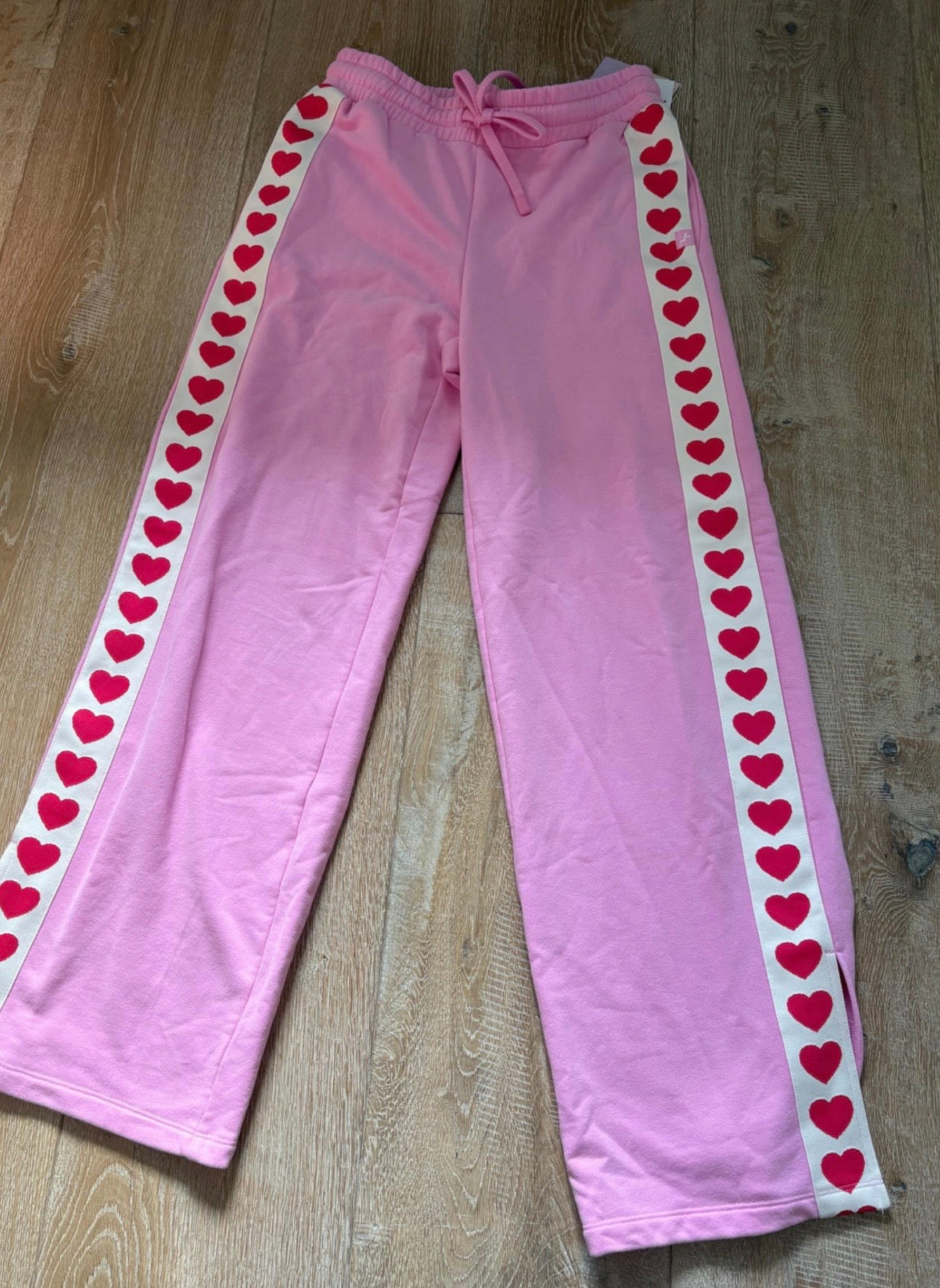 Women’s Valentine’s Day Patchwork Pants JoyLab™ Pink ** VIRAL- (XS,S,M,L)
